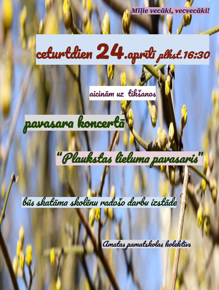 Read more about the article Mīļie vecāki, vecvecāki!